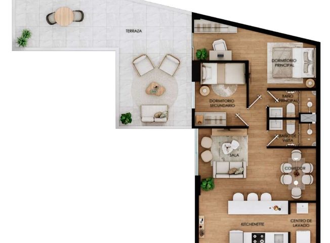 Departamento en Venta en La Calera de la Merced - Mehr