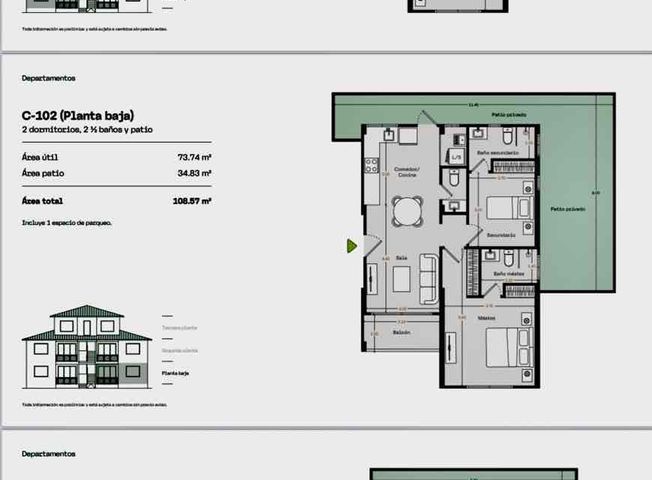 Apartamento en venta en Ceibos - Widok 6