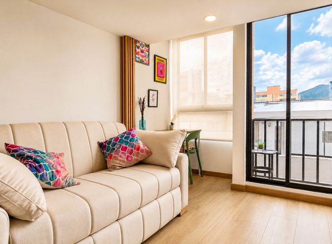 Apartamento en arriendo en Barrios Unidos