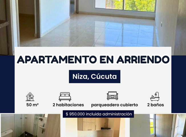 Apartamento en arriendo en Cúcuta