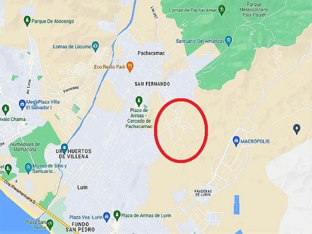 Pachacamac - Venta de Terreno de 5,013 m² en Condominio Buena Vista 2 inscrito en SUNARP