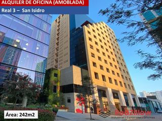 Alquiler de Oficina Amoblada (242 M²) – San Isidro