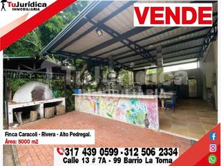 SE VENDE ESPECTACULAR CASA CAMPESTRE - RIVERA (HUILA  COL)