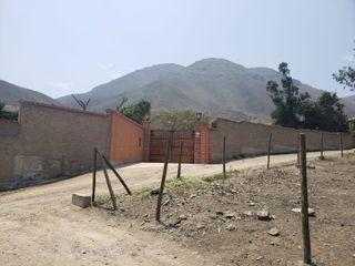 GRAN OFERTA Terreno en Cardal, Pachacamac