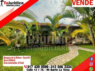 SE VENDE ESPECTACULAR CASA CAMPESTRE RIVERA (HUILA-COL)