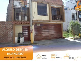 🏡  ALQUILO DEPARTAMENTO EN URB. LOS JARDINES DE HUANCAYO