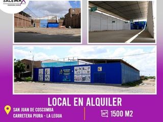 Foto 1 de AMPLIO LOCAL EN ALQUILER –SAN JUAN DE COSCOBAMBA-PIURA