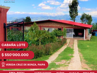 Cabaña lote, Paipa, 3200 m2