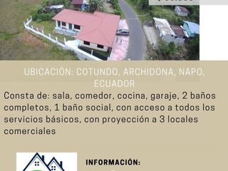 Foto 26 de Terreno con casa de venta en Contundo, Napo, Ecuador
