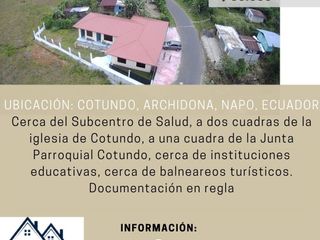 Foto 28 de Terreno con casa de venta en Contundo, Napo, Ecuador