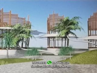 Ocasión Vendo Terreno VISTA AL MAR 300 m² en 2da Fila - en Asia Condominio Samoa Panamerica Sur KM99.5