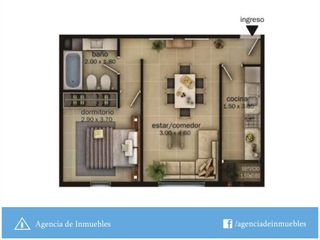 ALQUILA: Departamento 1 Dormitorio en Complejo Torres H / B° GUEMES