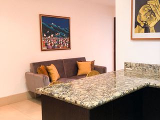 Suite Amoblada en Alquiler en el Edif. San Francisco 300, 1 Habitación, 1 Baño, Centro de Guayaquil