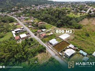 Hermoso Terreno en venta de 800 m2 en MACAS.