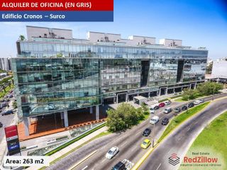Alquiler de Oficina Gris (263 M²) – Santiago de Surco
