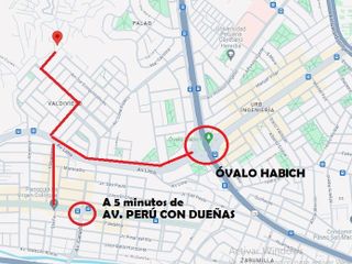 REMATE DE CASA DE 2 PISOS A 5 MINUTOS DE LA AV. PERU Y HABICH / PANAMERICANA NORTE - SMP