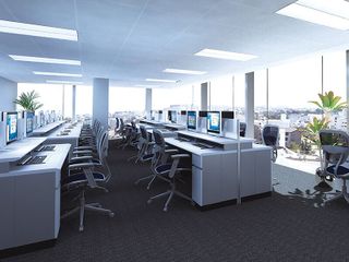 Venta de oficinas en edificio corporativo de estreno 75.90 m2. vista panorámica