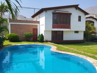 Hermosa Y Funcional Casa En Alquiler En El Sol De La Molina