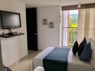 apartamento amoblado en arriendo por mes o meses