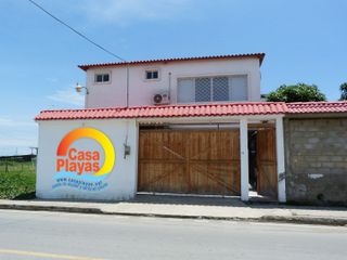 Casa Grande y Nueva de Venta en Playas, Barrio Las Brisas, Calle Asfaltada
