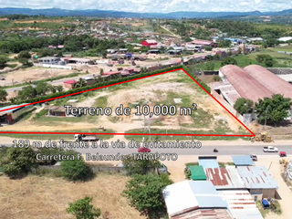 Foto 1 de VENDO / ALQUILO TERRENO 1.0 HA EN VIA DE EVITAMIENTO, TARAPOTO - PERÚ