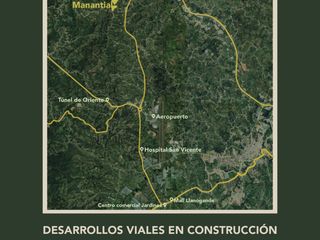 Lotes campestres de 2.000 m2, sector aeropuerto, tunel de oriente, rionegro llanogrande. Lotes con Bosque, quebrada, nacimiento y vista. Escrituras 100%, con licencia de construccion