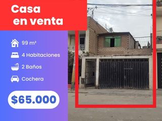 Ocasión!!!Vendo Casa Como Terreno – Coop. Victor Andres Belaunde -Puente Piedra