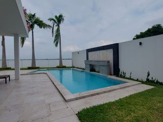 Isla Mocoli, Renta de Hermosa Casa de Estreno 4 Dorm C/piscina Vista Al Rio