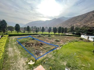 Foto 1 de VENTA DE LOTE DE 297M2 EN CONDOMINIO LAS PRADERAS SANTA ROSA DE QUIVES