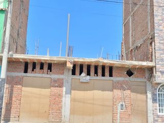 VENTA DE CASA SEMICONSTRUIDA EN PIMENTEL