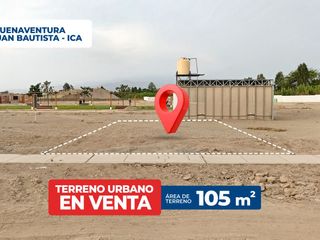 Se Vende Terreno Cerca A Parque De 105 M2 Urb Buenaventura San Juan Baustista