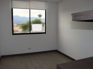 Apartamento en arriendo dos 2 habitaciones centro de cajica balcon con vista a las montañas