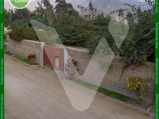 Lote de 3717 m² en Av Luis Felipe de Las Casas en venta Pachacamac