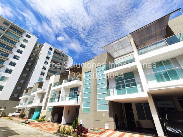 ESPECTACULAR CASA EN CONJUNTO SECTOR INDIO ABAJO CON HERMOSOS ACABADOS