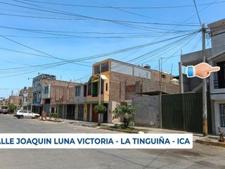 Venta de Casa de 3 pisos en La Tinguiña, con 175.88m2 de terreno y 432m2 construidos en la calle Joaquín Luna Victoria.
