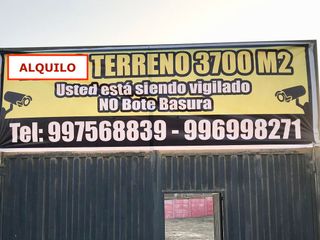Foto 1 de Alquilo de Terreno 3700 m2 en Sunampe Chincha