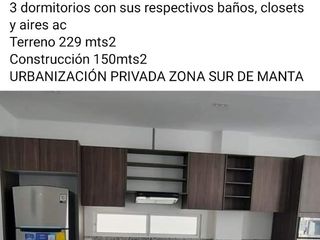 Foto 2 de Casa en Venta A ESTRENAR Zona Sur, Urbanizacion Manta Beach, San Mateo, Manta, Ecuador