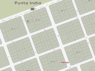 Lote De 16x39 (pipinas, Partido De Punta Indio).