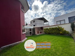 Hermosa y amplia casa de venta, sector Ordoñez Lasso C1357