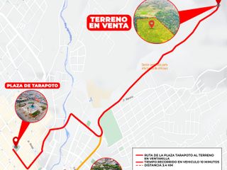 OCASION Venta Terreno Tarapoto - Zona La Banda Shilcayo Proyecto Urbano Agrícola