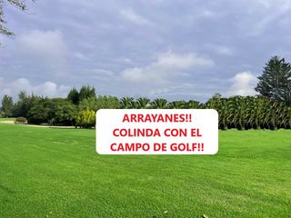 HERMOSO TERRENO DE VENTA EN EL CLUB DE GOLF ARRAYANES!! PUEMBO!!