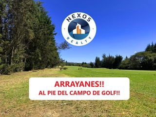 HERMOSO TERRENO DE VENTA EN EL CLUB DE GOLF ARRAYANES!! PUEMBO!!