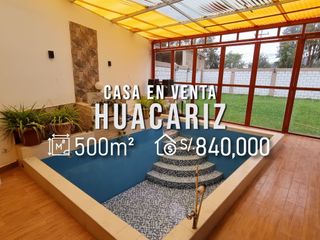 Casa de Campo con Piscina en Venta en Huacariz de San Antonio, Cajamarca