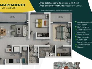 Cesion de Derechos en Venta - Apartamento - Av Centenario