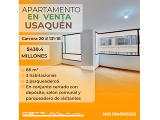 Apartamento en venta en Usaquén