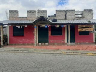 Foto 1 de CHECA, vendo terreno 1.500m, con casa y local comercial, servicios básicos