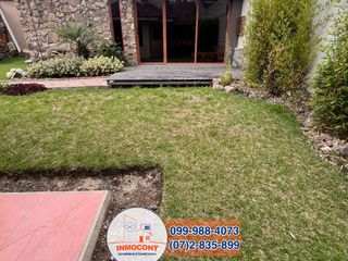 Casa lujosa amplia con áreas verdes, jardines en venta, Sector el Tejar C1256