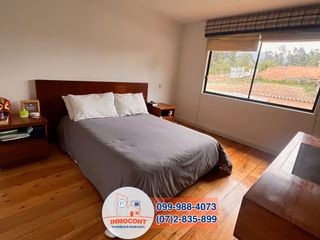 Casa lujosa amplia con áreas verdes, jardines en venta, Sector el Tejar C1256