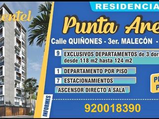 VENTA DE DEPARTAMENTOS EN TERCER MALECÓN EN PIMENTEL