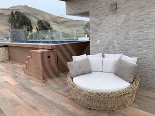Foto 4 de LISTA PARA DISFRUTAR!! CASA AMOBLADA EN CONDOMINIO DE CHOCAYA CON FINOS ACABADOS (CAMPO/PLAYA)